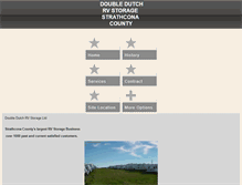 Tablet Screenshot of doubledutchrvstorage.com